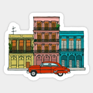 Havana Street Sticker